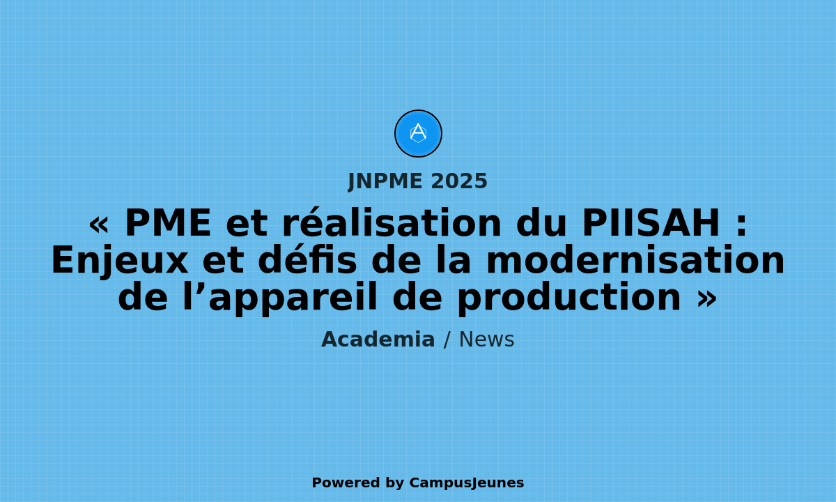 Les Journées Nationales des PME 2025 démarrent aujourd'hui à Yaoundé